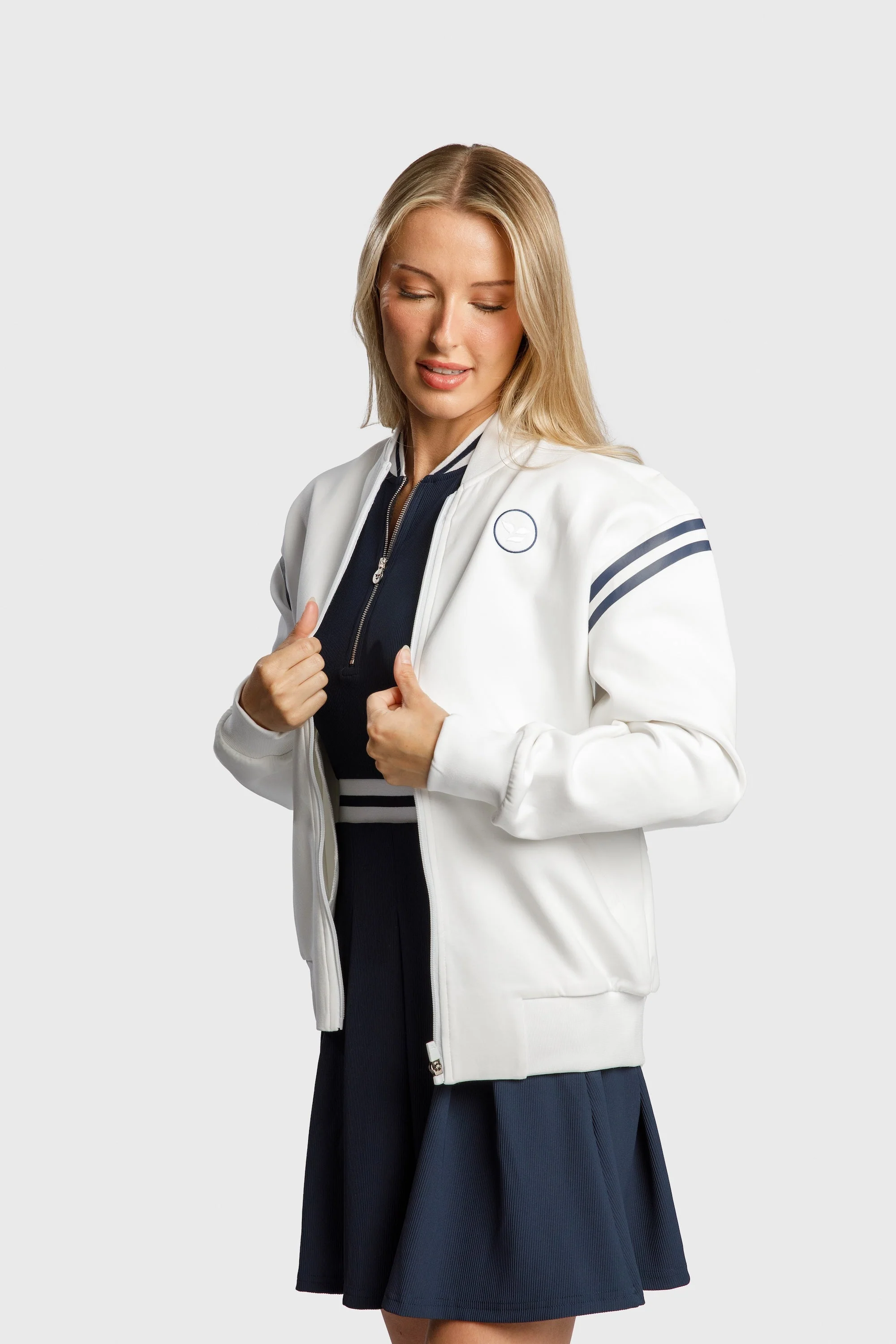 Farrah Retro Bomber Jacket - Image 5