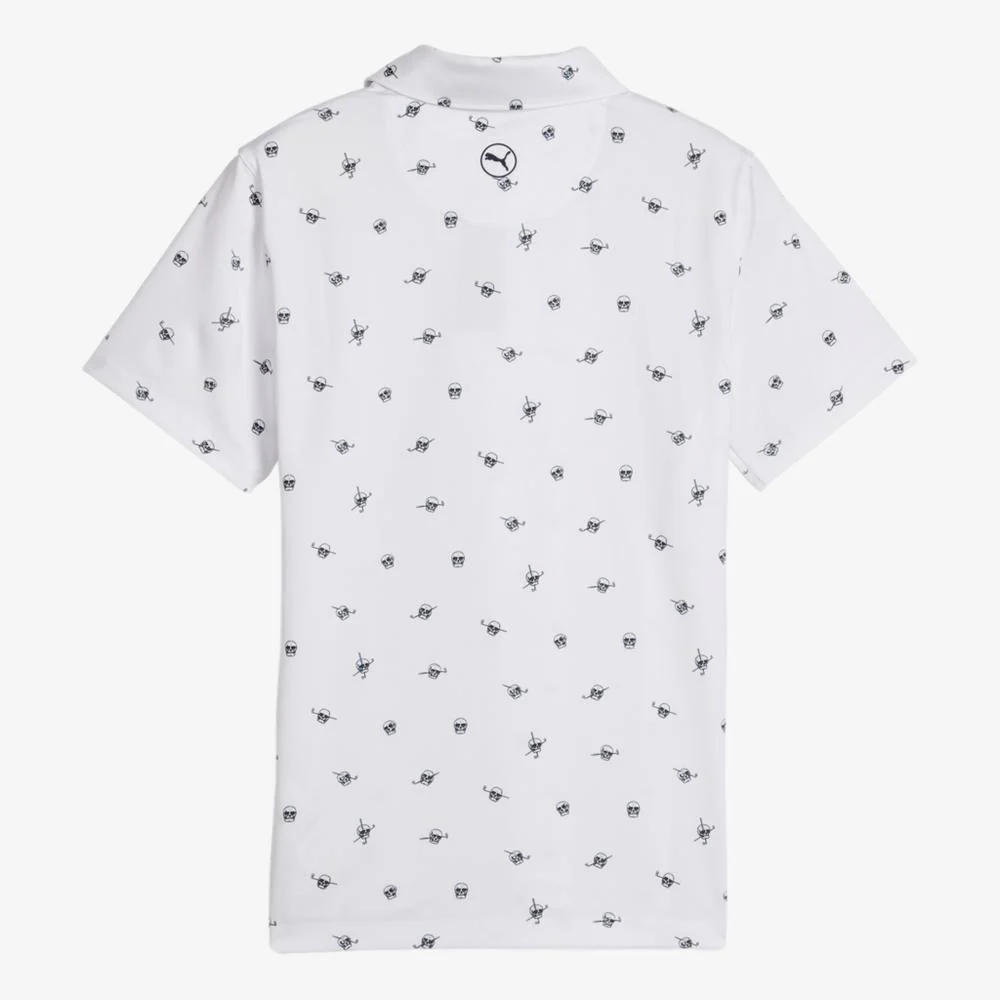 PUMA MATTR Junior Skulls Polo - Image 2