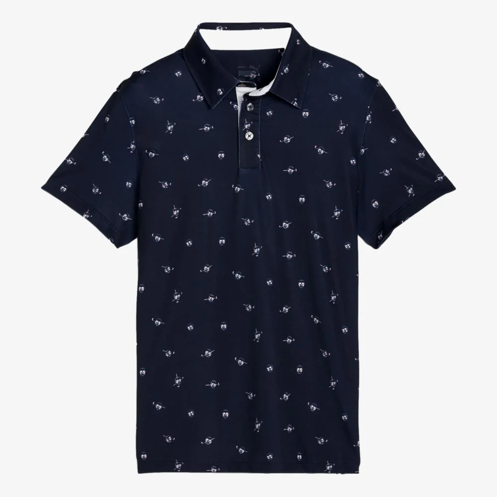 PUMA MATTR Junior Skulls Polo - Image 3