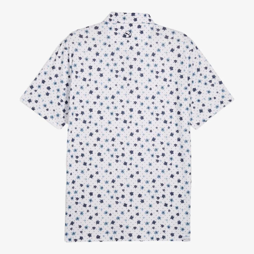 PUMA Men's CLOUDSPUN Floral Golf Polo - Image 5